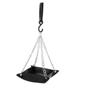 Mangeoire À Oiseaux À Suspendre,Bac À Eau Noir - Neuf