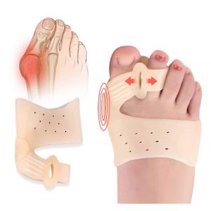 Oignon Correcteur S&eacute;parateur D'orteil De L'hallux Valgus De Secours, Le Chevauchement Des Orteils, Coussin Orthop&eacute;dique Gros Orteil Protecteur Pour Hommes Et Femmes - Neuf