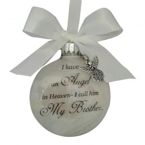 D&eacute;corations De No&euml;l Boule De Plumes D'Ange Dans Le Ciel M&eacute;morial Ornement D&eacute;coratif Pendentif - Neuf