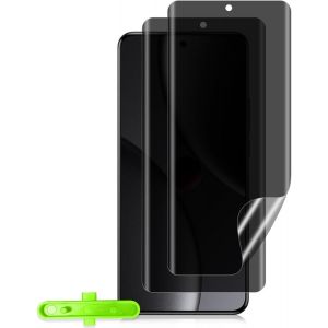 LORANKA-2 Pi&egrave;ces Protection D'&eacute;cran Anti-Espion pour Xiaomi 15 Ultra 5G TPU Flexible Privacy &Eacute;cran Protection HD Protecteur, Anti-Rayures, sans Bulles pour Xiaomi 15 Ultra 5G - Neuf