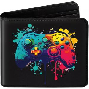 NSIECD-Porte Monnaie Enfant, Portefeuille Ado Garçon, Porte Feuille Adolescent Garçon 4 5 6 7 8 9 10 11 12 13 14 Ans, Carte Bancaire Enfant avec Compartiment pour Monnaie Et Cartes - Neuf