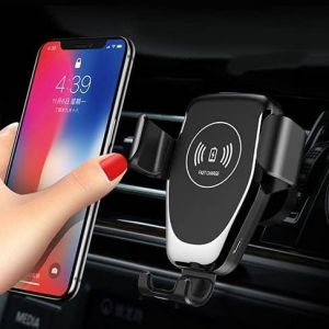 Kal-Top Chargeur * Chargeur Sans Fil Voiture Support Téléphone Chargeur Induction 10w Pour Samsung S9+ S9 S8+ S8 S7 S7 Edge S6 S6 Edge Note 9 Note 8 Note 5 Iphone X 8plus 8 Nexus 4 5 & 6 Appareils Qi - Neuf
