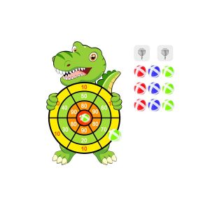 Jeu de fl&eacute;chettes d'int&eacute;rieur et d'ext&eacute;rieur pour enfants avec des balles collantes : un divertissement familial et un exercice de coordination - Neuf