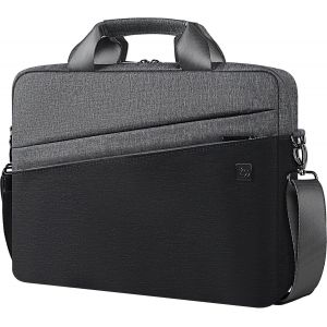 acdsgd-Sacoche Ordinateur 17-17,3 Pouces Pochette PC Portable Sac Bandouli&egrave;re Professionnel Anti-Choc pour 17-17.3"" Laptop Dell/Lenovo/Acer/HP/MSI/ASUS PC Gamer 18 Pouces, Noir&Gris Fonc&eacute; - Neuf