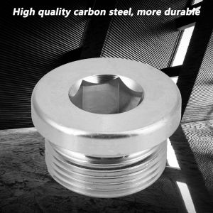 Boulon a tete hexagonale multi-tailles en acier au carbone pour equipement medical petrochimique (M33 x 1,5) - Neuf