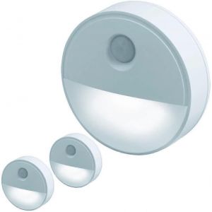 Lumière À Détecteur De Mouvement Intérieure,Sans Éblouissement Veilleuse Led Sans Fil Fonctionnant À Piles Pour Toilettes Placard - Neuf