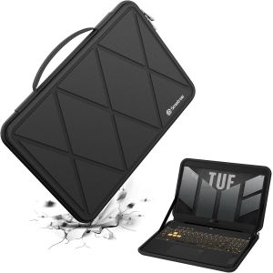 Housse De Protection Rigide En Eva Compatible Avec Asus Tuf Gaming F15 2022/2021 15,6"", Pour 15,6 Pouces Asus Tuf Gaming A15 (2023) Sleeve (X8288) - Neuf