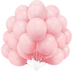 Ballons Roses, 30 Pcs Ballons Rose Pastel En Latex 12 Pouces 30,5 Cm Ballon Rose B&eacute;b&eacute; Clair Avec Ruban Pour F&ecirc;tes D'anniversaire Mari&eacute;e Sexe R&eacute;v&eacute;ler Mariage D&eacute;corations Baby Shower Neutre Bapt&ecirc;me - Neuf