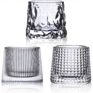 Verres &Agrave; Whisky En Cristal &iquest; Lot De 2, Design Classique - Neuf