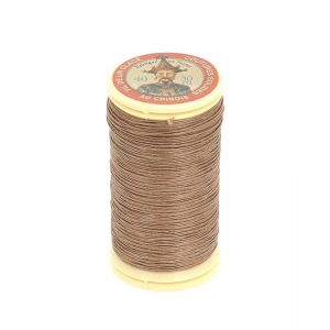 Fil Lin Glac&eacute; 30 M &iquest; Fil Au Chinois &iquest; N&deg; 40 &iquest; Fil De Lin Retors, Lisse, R&eacute;sistant. Color : 250 Beige - Neuf