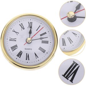 Kal-Montres Pour Hommes Artisanat Rétro Tête De Montre De Rechange Tête De Montre Intégrée Bricolage Insert De Montre Rond Cadran Simple Tête De Montre Plug In Intégrée - Neuf