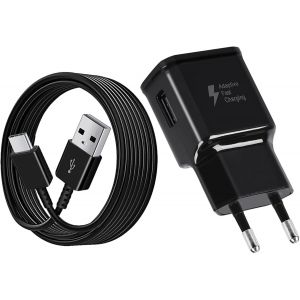 Thef-Chargeur Pour Samsung Charge Rapide, Chargeur Usb Et Usb Type C Cable Compatible Avec Samsung Galaxy A15 A14 A13 A04s A05s A71 A55 A54 A53 A42 A35 A34 A33 A25 A23 M53 M34 M13 S8 S9 S10 S20 Plus - Neuf