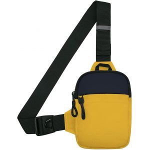 TIANYI-Petit Sac de Poitrine Imperméable Sacoche Homme Bandouliere, Pochette Telephone Portable Sling Bag Sac Bandoulière pour Femme Homme - Neuf