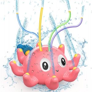 Jouets aquatiques Octopus avec 12 sorties d'eau et Water Wiggler extérieur - Neuf