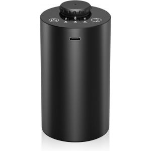 Diffuseur Sans Eau Pour Les Huiles Essentielles,Battant La Batterie,La Technologie Des Ultrasons,Le Diffuseur De Voitures,L'Alliage En Aluminium Noir - Neuf