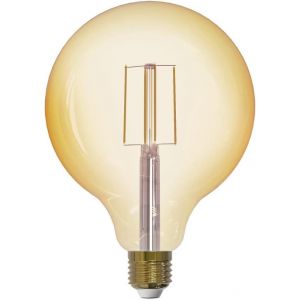 Connect 12573 Ampoule Led E27 À Intensité Variable Blanc Chaud 2200 K G125 Ø 12,5 Cm - Neuf