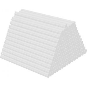 100pcs Bâtons De Colle Chaude Bâtons De Colle Pour Mini Pistolet À Colle Chaude,Clair 7x100mm - Neuf