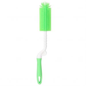 Hjlian Brosse A Tasse En Silicone A Long Manche, Brosse Rotative Pour Le Nettoyage Des Bouteilles Et Des Bouteilles Domestiques - Neuf