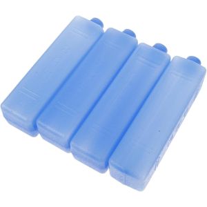 Checarzhn--No1-Paquets De 4 Pièces Climat Ur Glacière De Glace Glacier Boîte À Glace Rafraîchisseur D'air Rafraichisseur D'air Pour Bloc De Glace Porte-Glaçons Réutilisables Pe - Neuf