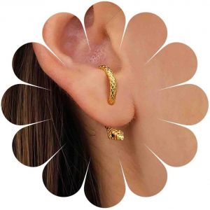 Kal-Boucle D'oreille Serpent Gothique Boucle D'oreille Serpent Or Boucle D'oreille Serpent Vintage Boucle D'oreille Serpent Pendante Boucle D'oreille Serpent Animal Boucle D'oreille Serpent - Neuf