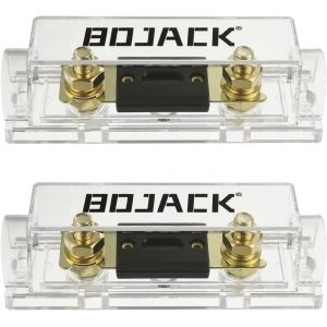 Lot De 2 Porte-Fusibles Anl &Agrave; Coque Transparente 400A Et 2 Fusibles Anl 400A 32 Vcc Pour Syst&egrave;me Audio Et Vid&eacute;o - Neuf