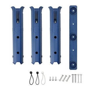 Porte-Cannes À Pêche Porte-Cannes À Pêche Spinning Douille Bleu - Neuf