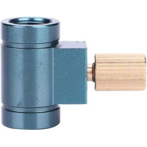 Kal-Adaptateur De Recharge De Manette De Vitesse De Canister De Valve, Adaptateur De Recharge De Canister Camping En Plein Air Randonn&eacute;e T&ecirc;te De Four R&eacute;servoir De Gaz Accessoires De Gonflage Valve - Neuf