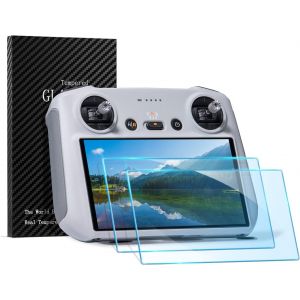 Letnerny-2 Films En Verre Trempé Pour L'écran De La Manette Dji Rc Protections Compatible Avec Drone Dji Mavic 3 Classic/Dji Mavic 3/Dji Air 2s/Dji Mini 3/Dji Mini 3 Pro/Dji Mini 4 Pro-K&f Concept - Neuf