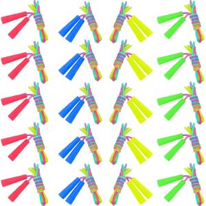 Meimie-Corde À Sauter Pour Enfants,Corde À Sauter Réglable,Corde À Sauter Avec Poignées Pour Garçons Et Filles - Neuf