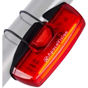 Feu Arrière Pour Vélo Rechargeable Usb Par-Super Lumineuse 100 Lumens Lampe Arrière Vélo Ou Vtt À Led Se Clipse Aisément Pour Servir D'eclairage Arriere Rouge Pour Une Sécurité Optimale À Vélo - Neuf