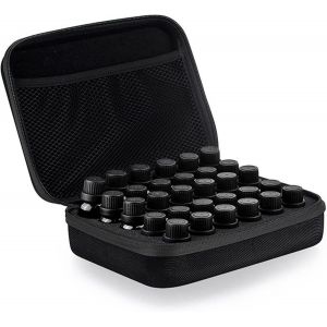 TIANYI-Boîte Huile Essentielle,30 Bouteilles imperméable Aromathérapie Boîte de Rangement Housse de Transport Trousses de Toilette Sac Voyage pour Le Stockage à la Maison et Les Voyages - Neuf