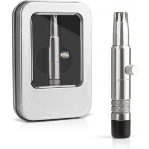 Tondeuse à poils de nez pour homme, sans pile, en acier inoxydable - Neuf