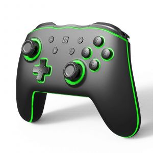 Manette Sans Fil Switch Pro - Turbo Noir Compatible Switch/Switch Lite/Switch OLED/PC - Neuf