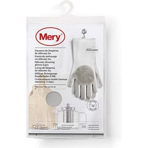 CHECARZHN--NO1-Gants De Nettoyage | Silicone | Non Rayant | Enl¿¿ve La Salet¿¿ | Mat¿¿riau Flexible | 34,5 X 15,5 X 2,6 Cm | Taille Unique | Gris - Neuf