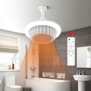 lbgwp60-Chauffage Soufflant E27 Avec Led, Chauffage D'Appoint 600W,Radiateur Soufflant E27,Chauffage Electrique Soufflant Pour Salon,Chambre, Salle De Bain - Neuf