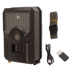 Camera De Chasse Et De Suivi Pr200b, Etanche Ip56, Infrarouge, 12 Mp, 1080 P, Noire - Neuf