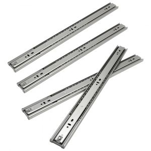 Coulisse de Tiroir Glissi&egrave;res Pour Tiroirs &agrave; Roulement &agrave; Billes Fermeture Amortie et Silencieuse Glissi&egrave;re &agrave; Extension 650mm 20X - Neuf