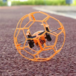 Mini drone telecommande quadricoptere, mode sans tete, helicoptere RC roulant a 360¡ã (orange) - Neuf