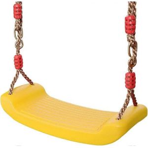 Balançoire en plastique Planche de balançoire élastique Balançoire de jardin Balançoire antidérapante pour adolescent siège Balançoire pour enfant avec hauteur - Neuf