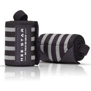 Protege Poignet No Pain No Gain-Sangle Poignet Musculation-Pour Crossfit,Powerlifting,Gymnastique,Halterophilie-Wrist Wraps-Bande Poignet Musculation Pour Homme Et Femme-60 Cm.[K633] - Neuf