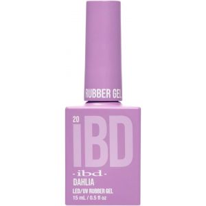 Rubber Gel Dahlia - 15 Ml - Fabriqué Aux États-Unis - Vernis À Ongles De Qualité Supérieure Pour Une Manucure Durable Et Des Ongles Lisses - Vernis Led/Uv - Neuf