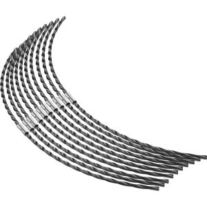 CHECARZHN--NO1-Lot De 10 Bobines De Fil De Coupe Extra Résistant Pour Débroussailleuse Afs 23-37, Compatible Avec Débroussailleuse Bosch F016800431 - Neuf