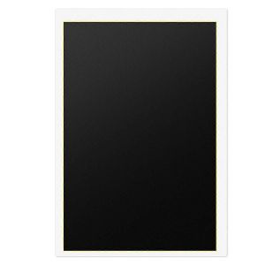 2 Feuilles De Papier De Gravure Couleur Laser 15,35 X 10,63 Pouces (Noir,39 X 27 Cm) - Neuf