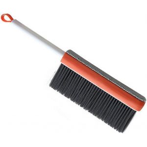 Brosse de nettoyage des poils doux m&eacute;nager,brosse double lat&eacute;rale multifonctionnelle,poign&eacute;e r&eacute;tractable,balai de chambre &agrave; coucher canap&eacute; si&egrave;ge outils de nettoyage pour le nettoyage de la maison - Neuf