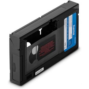 VornixorSarlshop-Adaptateur Cassette VHS-C/VHS (Convertisseur Vid&eacute;o VHS C vers VHS, Cassette Adaptatrice Motoris&eacute;e pour magn&eacute;toscope, 6 Mm, Non Compatible 8mm/MiniDV/Hi8) Noir - Neuf