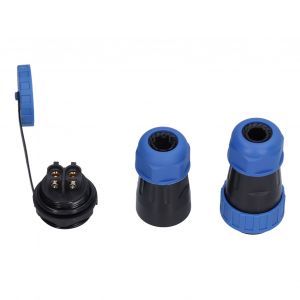 XYONG Prise aviation IP68 etanche, connecteur male femelle sans soudure, 250 V, 45 A, LP282 broches - Neuf