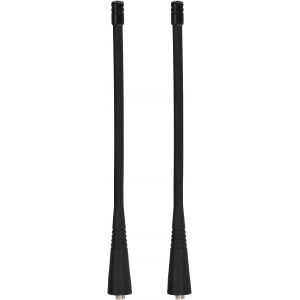 Antenne Radio UHF 400-460 MHz Fouet per Motorla CP200D CT250 CP150 CP200 CP200XLS PR400 HT750 HT1250 EX500 EX600 EX600XLS GP380 Radio Bidirectionnelle Portable Talkie Walkie, Paquet de 2 - Neuf