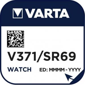 Varta Pile bouton à oxyde d'argent SR pour montre 1,55 V 44 mAh - Neuf