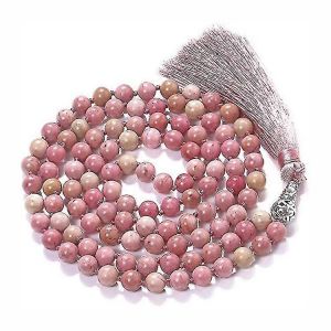 Femmes 108 Mala Prayer Beads Wrap Collier Avec Long Pompon Gu&eacute;rison Cristal Pierres Colliers Yoga M&eacute;ditation Reiki Quartz Bijoux - Neuf