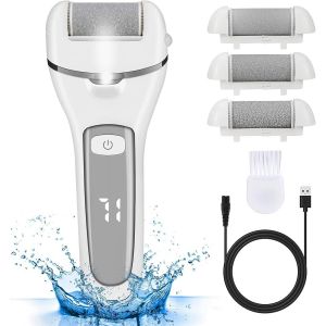 Rapeuse Electrique Pied, R&acirc;pe &Agrave; Pieds P&eacute;dicure Electrique Anti-Callosit&eacute; Lime Pieds Electrique Pour Corne Rapeuse Pieds Rechargeable - Neuf